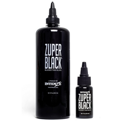 Intenze Zuper Black 12oz