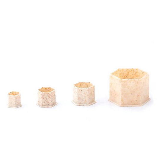 Ink Caps Biodegradable 10mm 250pcs by weight 3.1oz